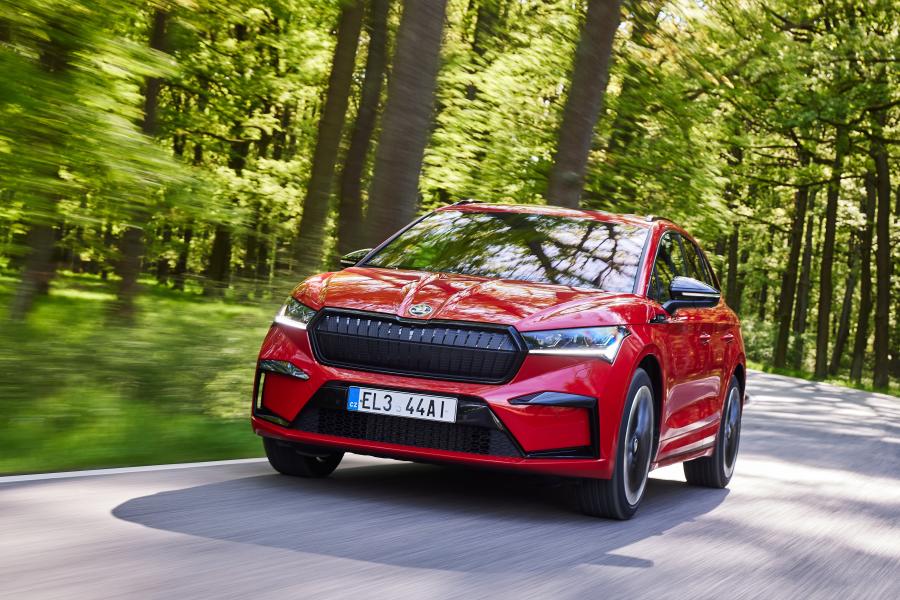  Skoda Enyaq Sportline iV 80 2021 года  (WW) (фото 12 из 22)