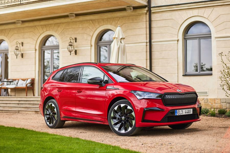  Skoda Enyaq Sportline iV 80 2021 года  (WW) (фото 13 из 22)