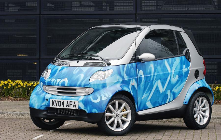 Smart City Cabrio 2000 года выпуска для рынка Великобритании и Ирландии ...