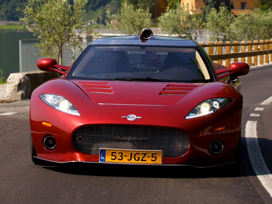 Spyker c8 Aileron Р¶РµР»С‚С‹Р№