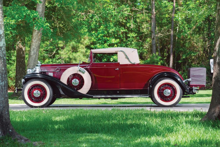 1930 Stutz model ma Supercharged Coupe