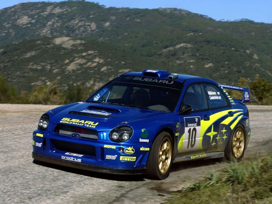 Subaru Impreza Rally car