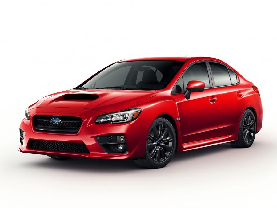 Subaru Impreza 2014 красная