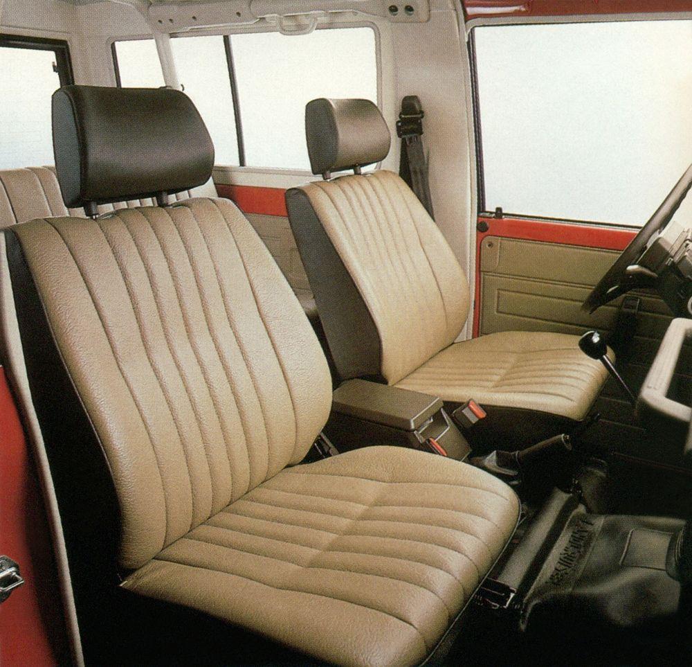 Интерьер Toyota Land Cruiser II Soft Top в кузове LJ71 1985 года ...