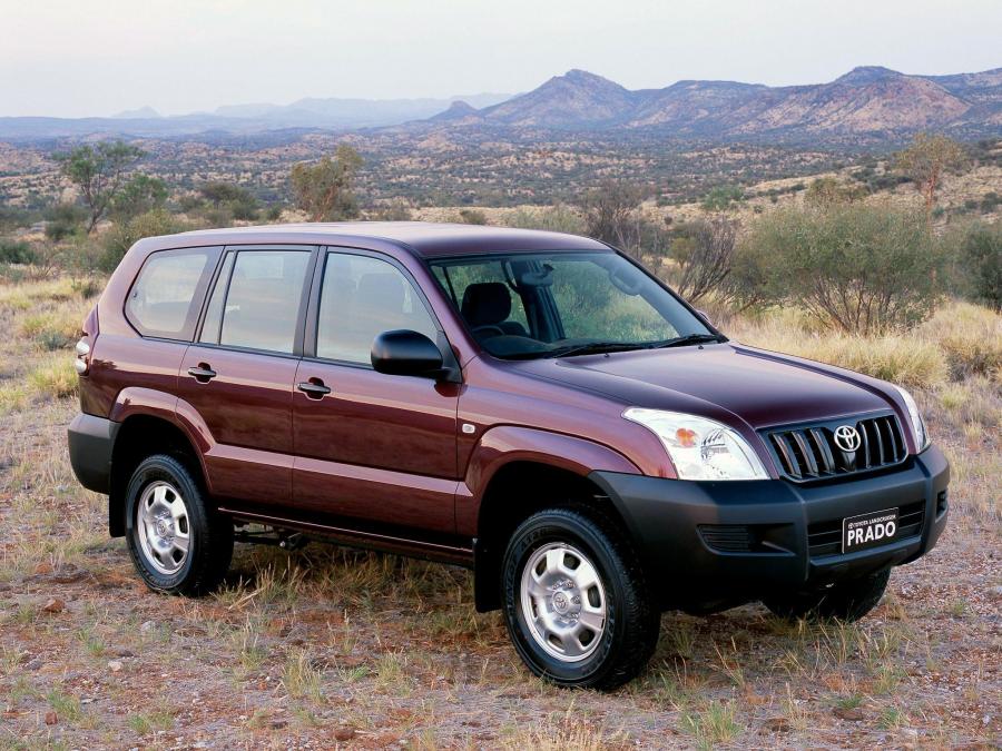 Toyota land cruiser prado 120 фото