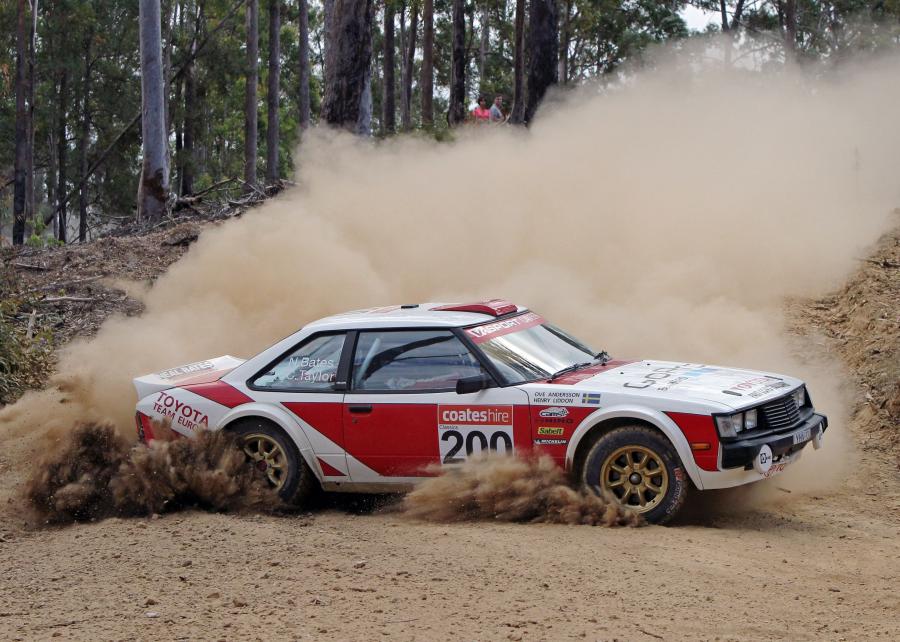 Toyota Celica Australian Rally Championship в кузове RA40 2012 года ...
