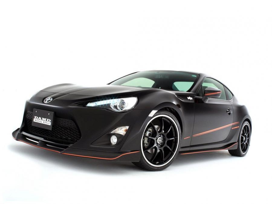 Тойота gt 86 черная