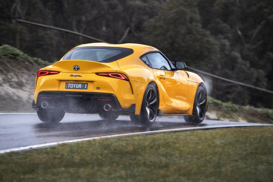 Toyota gr Supra 2020 Yellow