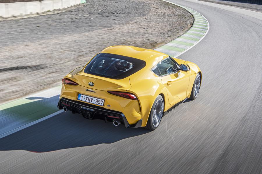 Toyota gr Supra 2020 Yellow