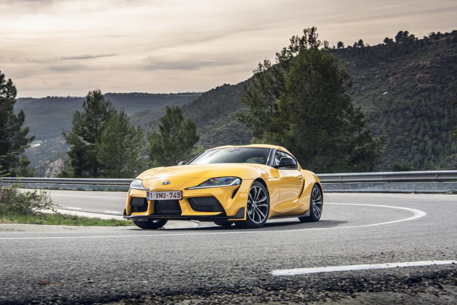 Toyota gr Supra 2020 Yellow