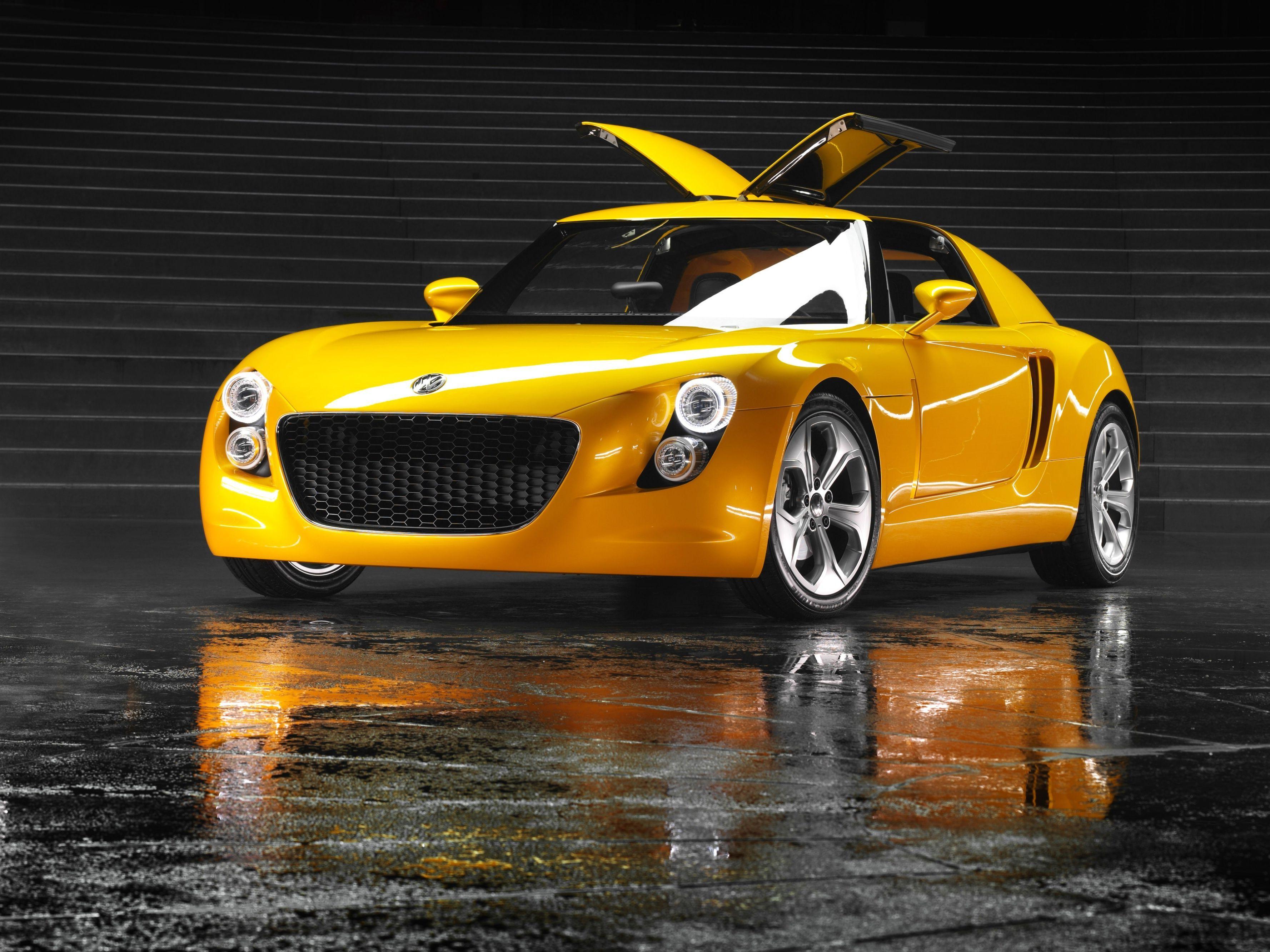 Концепт автомобиля Volkswagen EcoRacer 2005 года