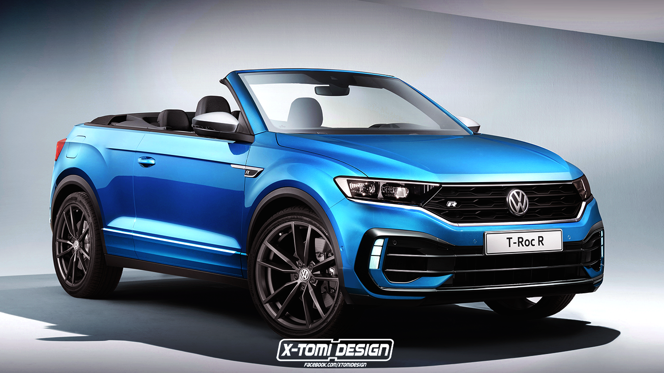 Volkswagen T-Roc R Cabriolet by X-Tomi Design 2019 года выпуска. Фото 1.  VERcity