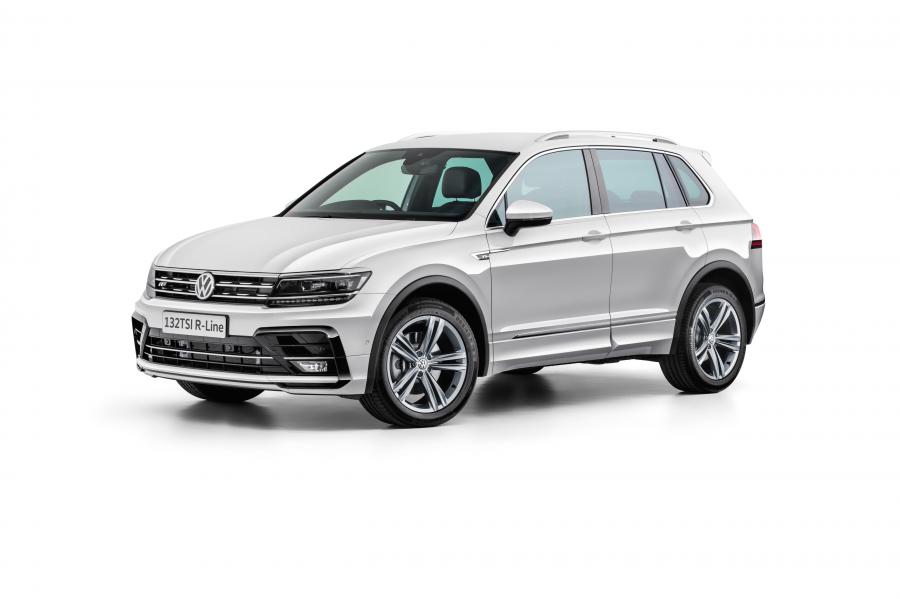 Volkswagen Tiguan R-Line Edition 2019 года выпуска для рынка Австралии ...