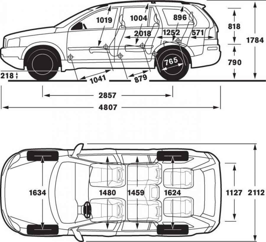 Volvo xc90 карта то