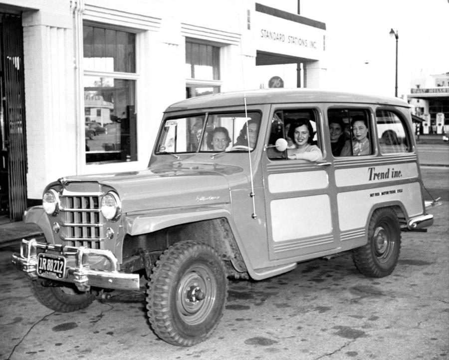 Ретро автомобили Willys 1950 г