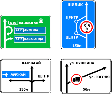 Предварительный указатель направлений