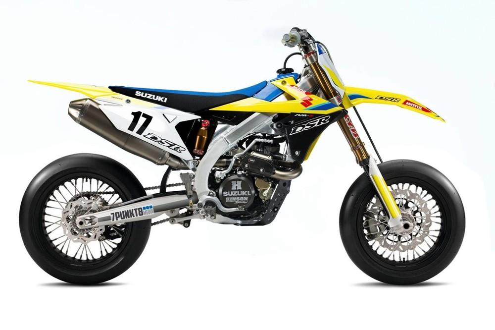 Концепт Suzuki RM-Z450 Supermoto