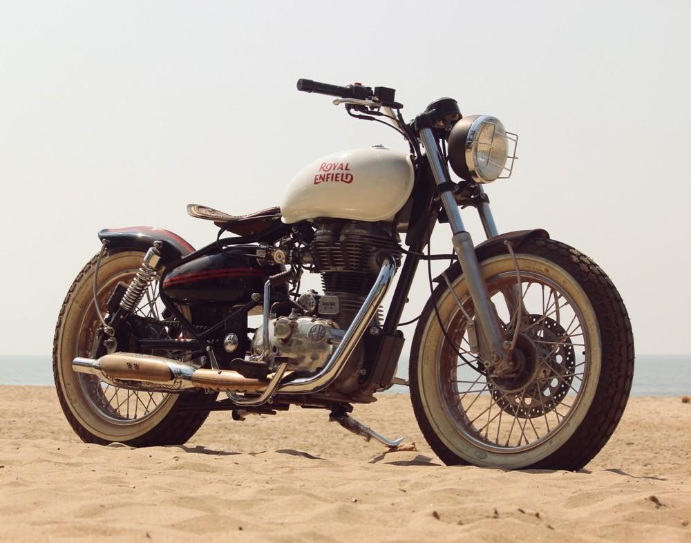 Боббер Royal Enfield Bullet 500 Beach Tracker