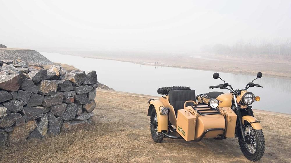 ChangJiang CJ650 - новый китайский мотоцикл с коляской