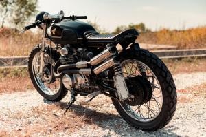 1972 Honda CL350 by JMS Custom