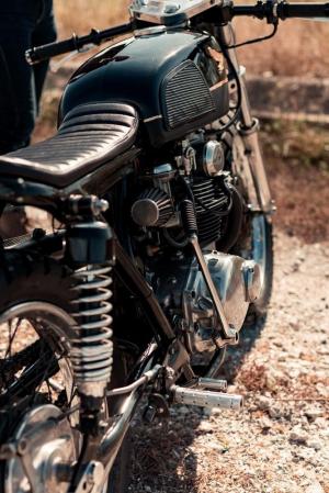 1972 Honda CL350 by JMS Custom