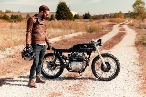 1972 Honda CL350 by JMS Custom