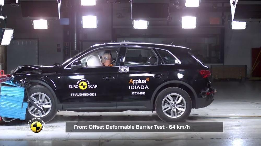 Результаты новых краш-тестов Euro NCAP: Audi Q5