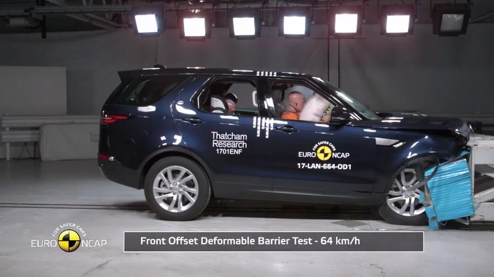 Результаты новых краш-тестов Euro NCAP: Land Rover Discovery