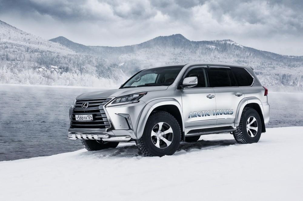 Lexus LX получил внедорожную прокачку в Arctic Trucks