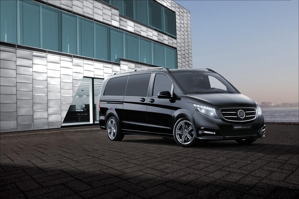 Ателье Brabus представит в Женеве роскошную версию фургона Mercedes-Benz V-Class