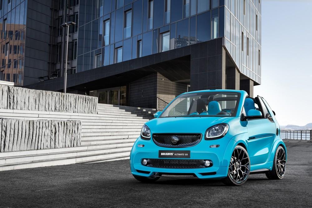 Компакт-кар Smart ForTwo посетил тюнинговое ателье Brabus
