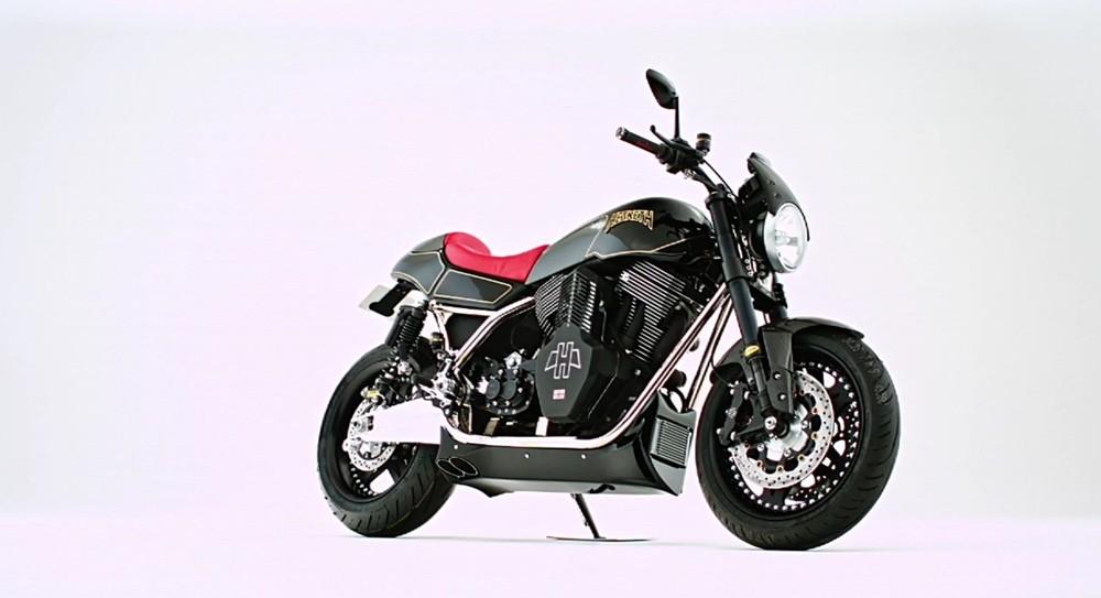 Заряженный мотоцикл Hesketh Valiant SC