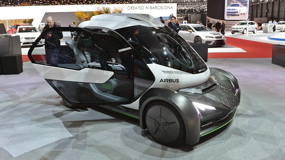 Автомобили в небе: Airbus и Italdesign удивили Женеву