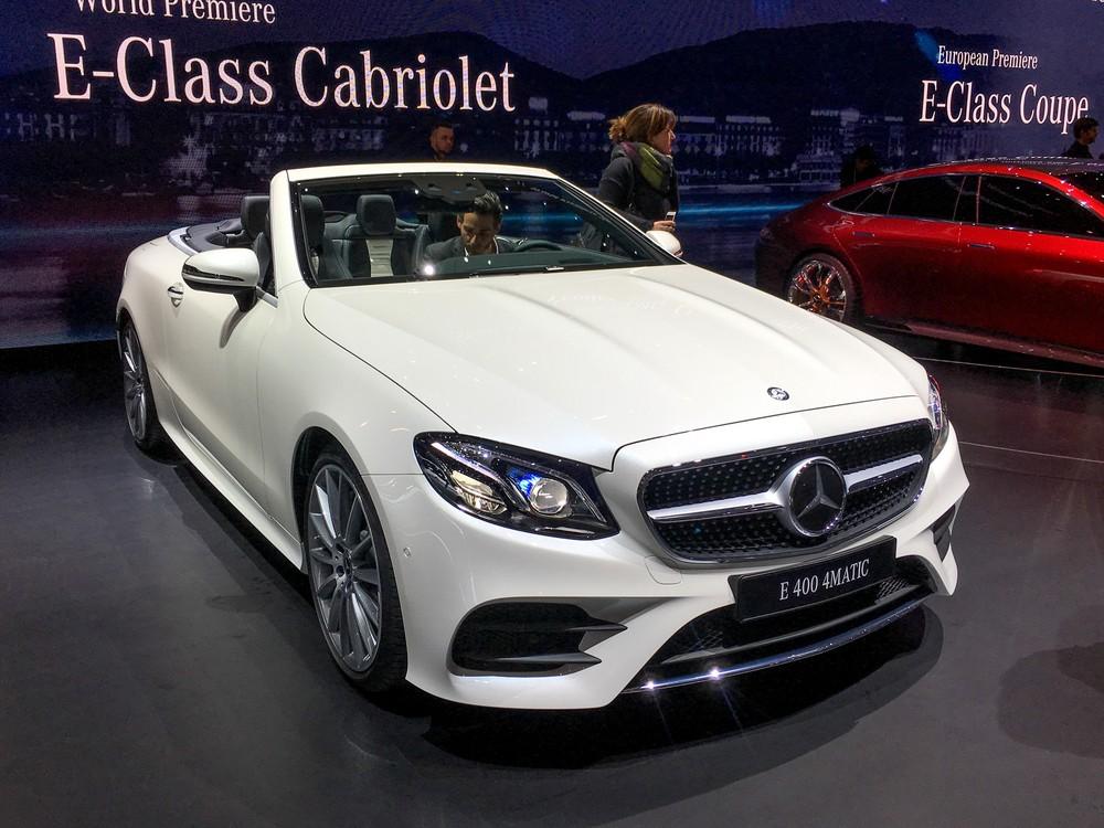 Самая пафосная версия Mercedes-Benz E-Class нового поколения показалась в Женеве