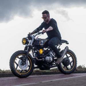 2017 BMW R65 Riot Starter by Ironwood Custom Motorcycles