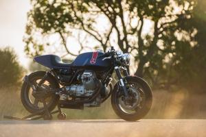 2017 Moto Guzzi Breva 750 Moto-Saki by Natalie Fleetwood