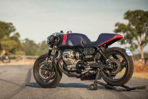 2017 Moto Guzzi Breva 750 Moto-Saki by Natalie Fleetwood