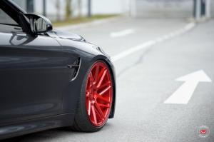 2017 BMW M4 Convertible on Vossen Wheels (VPS-314T)
