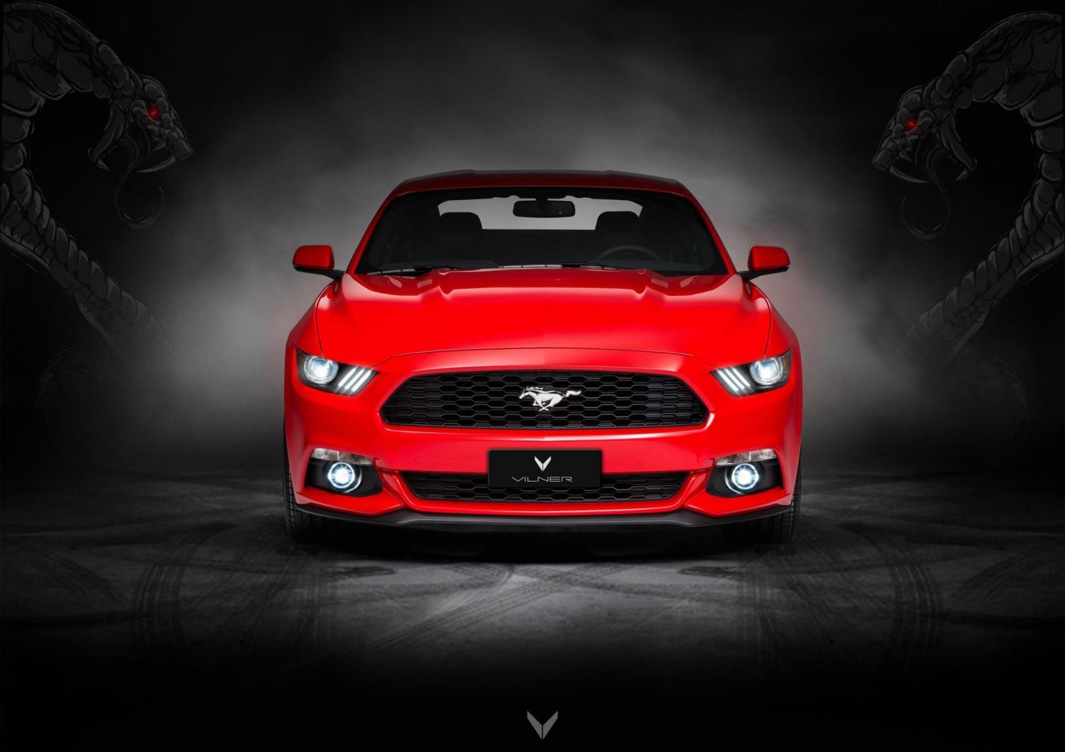 Тюнеры Vilner отделали салон Ford Mustang кожей настоящего мустанга