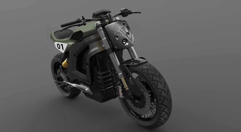 Электромотоцикл Scrambler