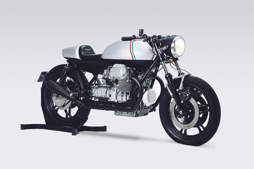 Untitled Motorcycles: кафе рейсер Moto Guzzi 850 T3