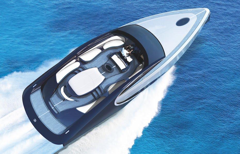 Яхта от Bugatti получила место для костра
