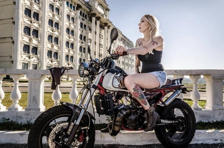 Стрит-трекер Yamaha DT180
