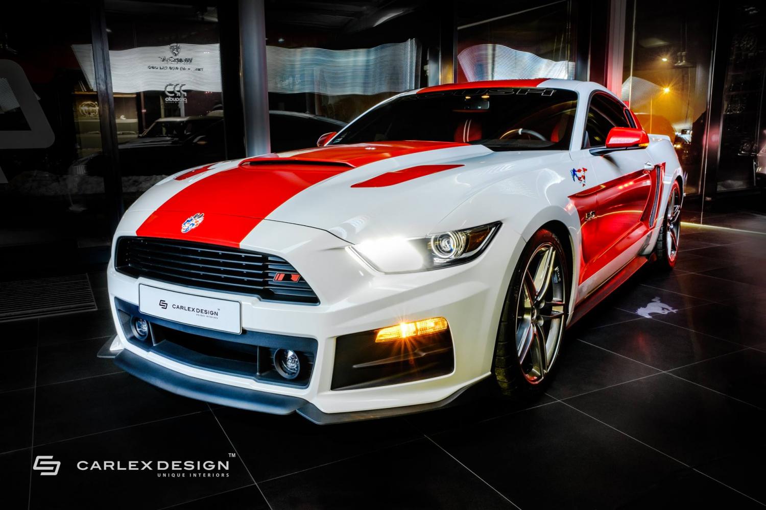 Тюнеры Carlex Design поработали над интерьером Ford Mustang