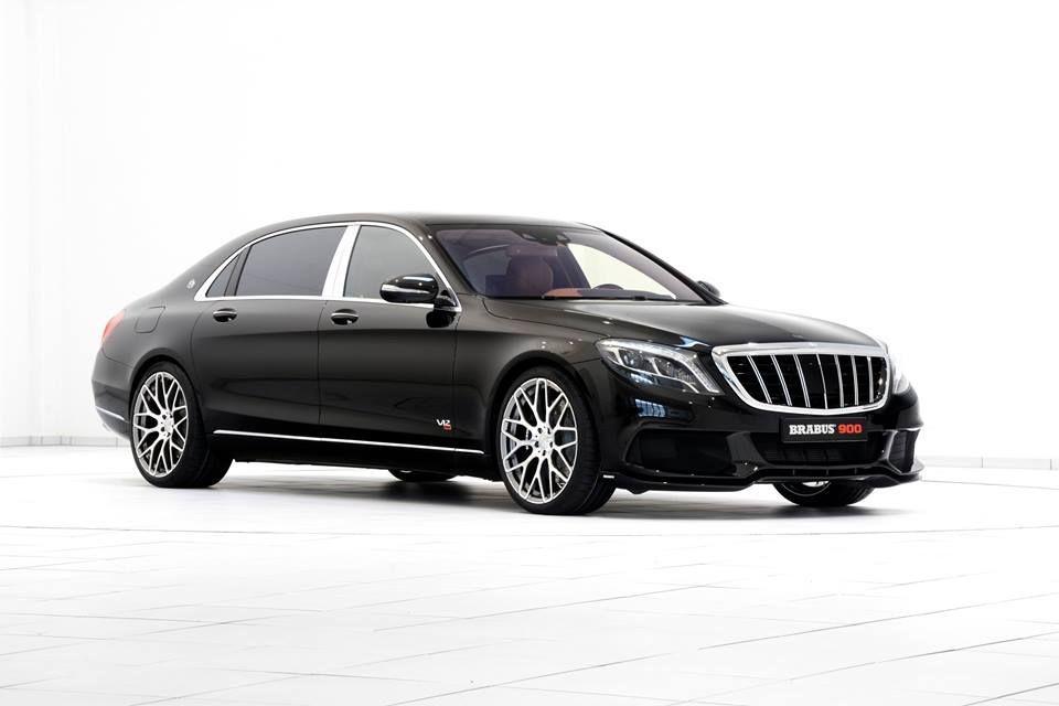 Ателье Brabus опубликовало фото седана Mercedes-Maybach S600 с 900-сильным двигателем