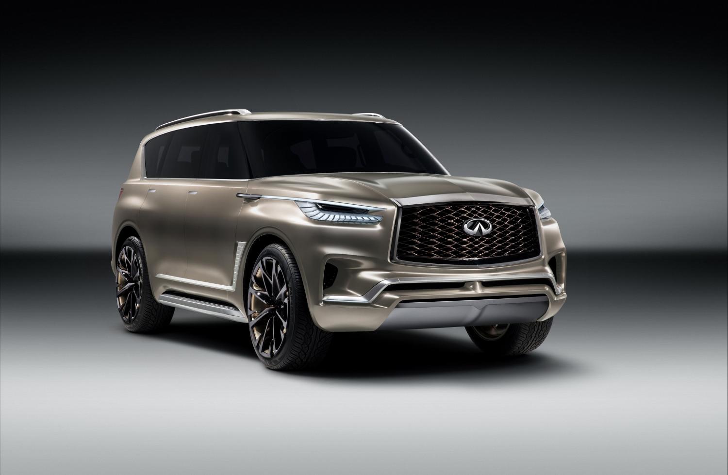 Компания Infiniti показала концептуальную модель QX80 Monograph