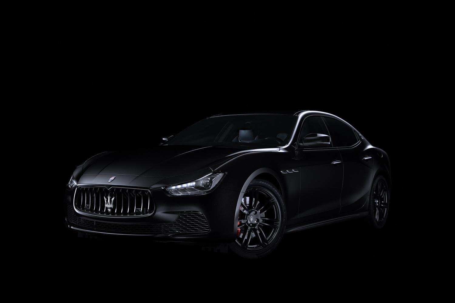Официально представлена особая модификация седана Maserati Ghibli - Nerissi...