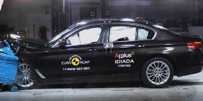 Результаты новых краш-тестов Euro NCAP: BMW 5-Series