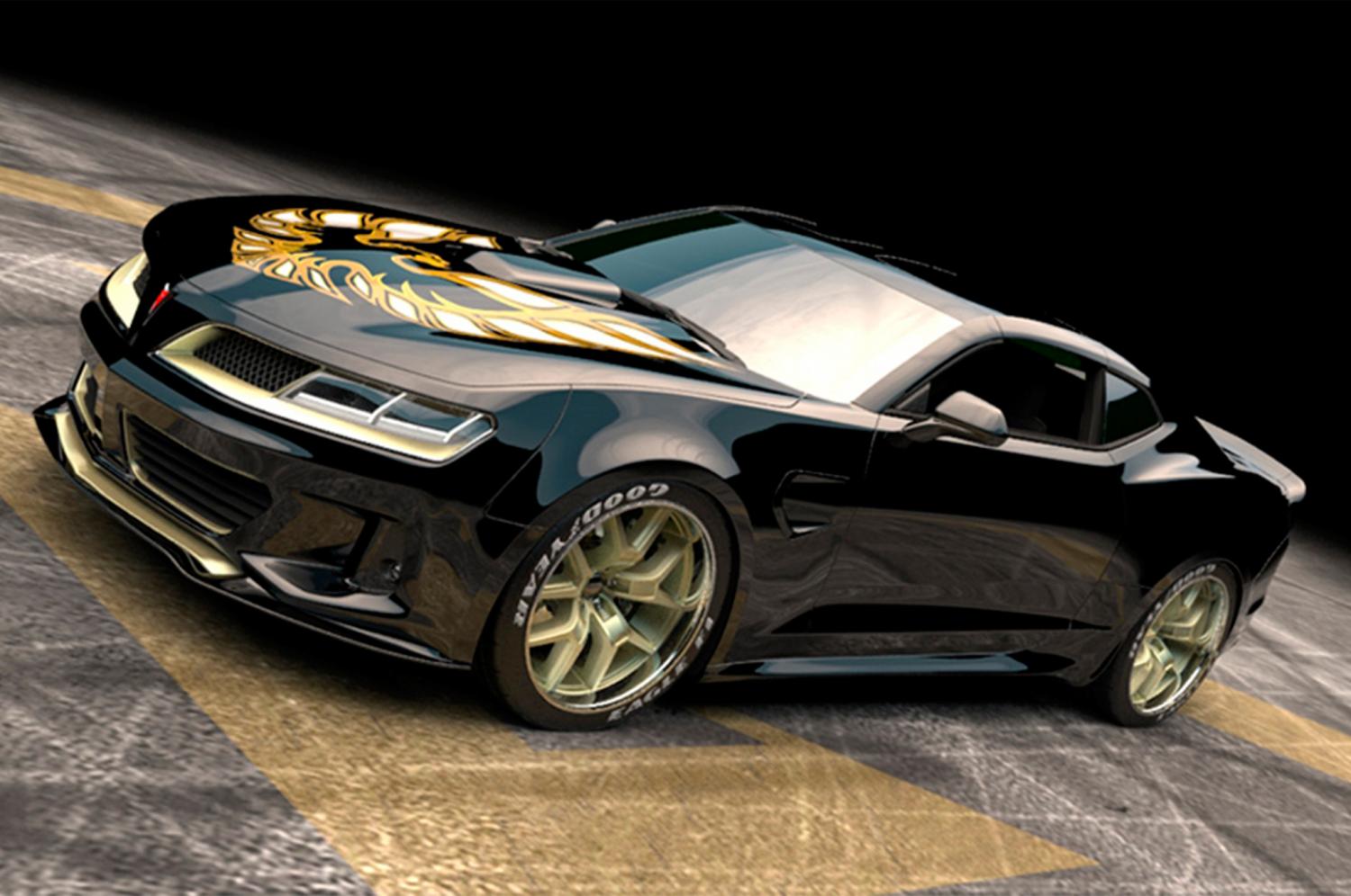 Chevrolet Camaro стал основой для 1000-сильного масл-кара Pontiac Trans Am