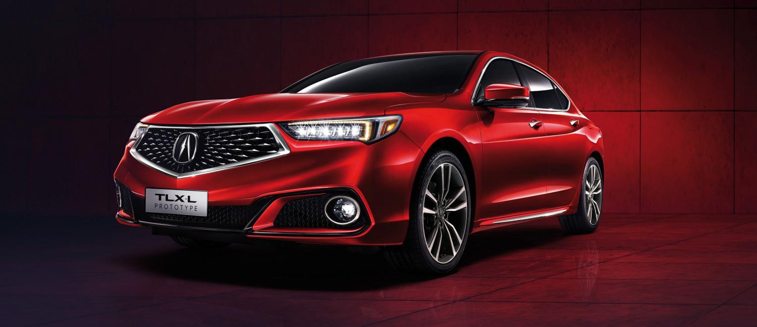 В Шанхай прибыл седан Acura TLX с увеличенной колёсной базой